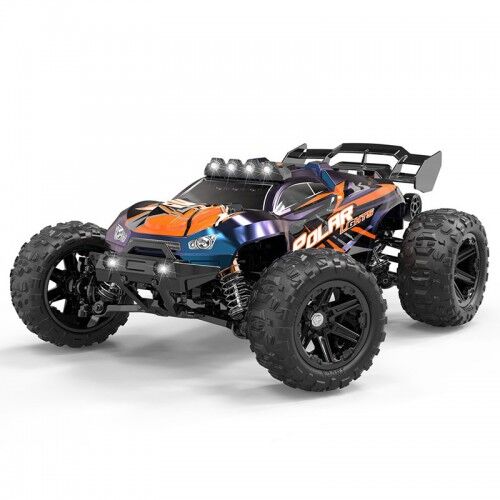 HS14321 1 14 4WD RC Truggy Car With Led Lights 2.4g Radio Remote Control Car